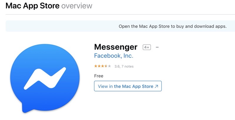 mac app for facebook messenger